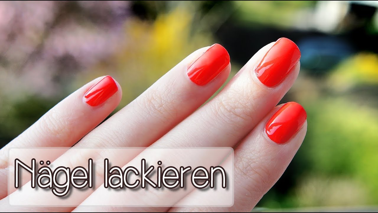 Nägel sauber lackieren - Tutorial | Collchen14