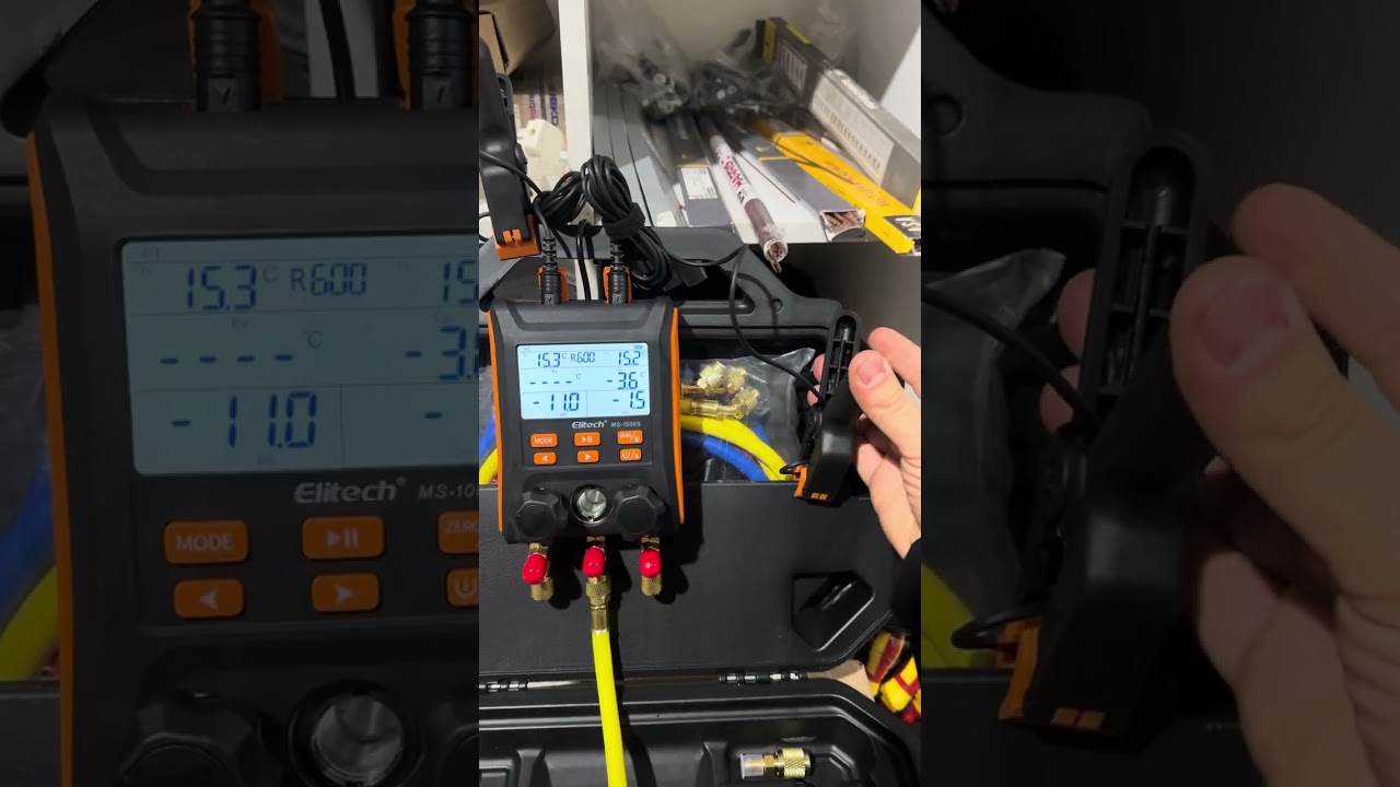 Elitech MS1000s Akıllı dijital manifold 