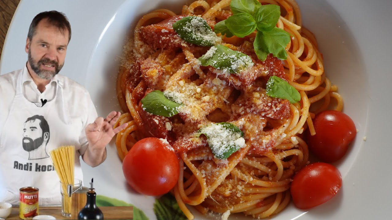 Spaghetti al Pomodoro - einfach und lecker