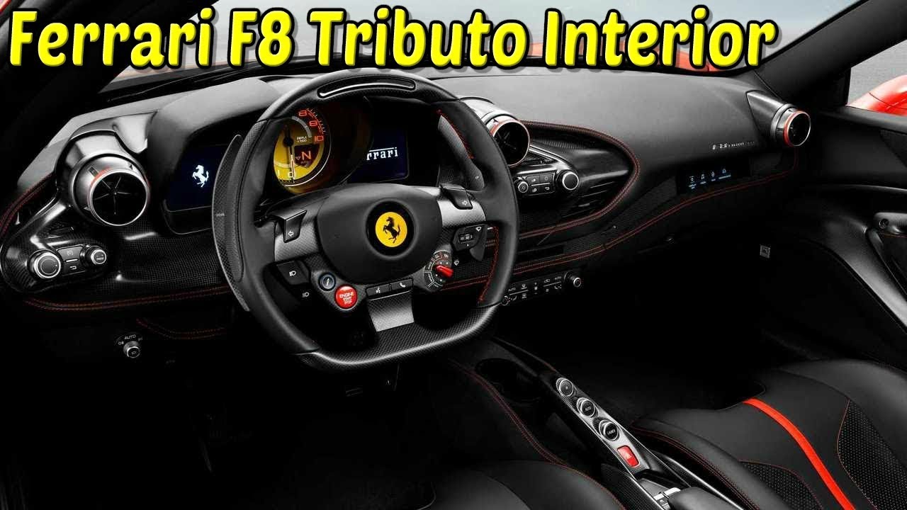2020 Ferrari F8 Tributo Interior | The 488's Basic Design is Still Intact
