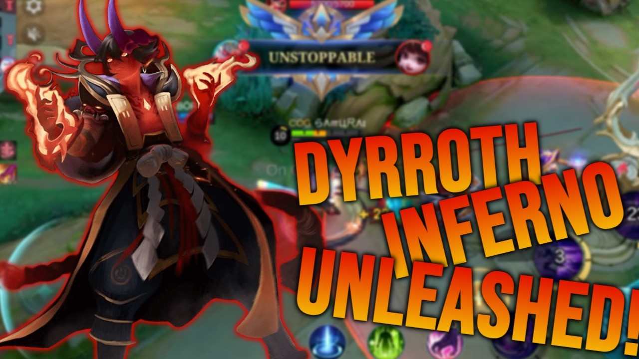 Dyrroth Inferno Unleashed! 🔥 - Mobıle Legends
