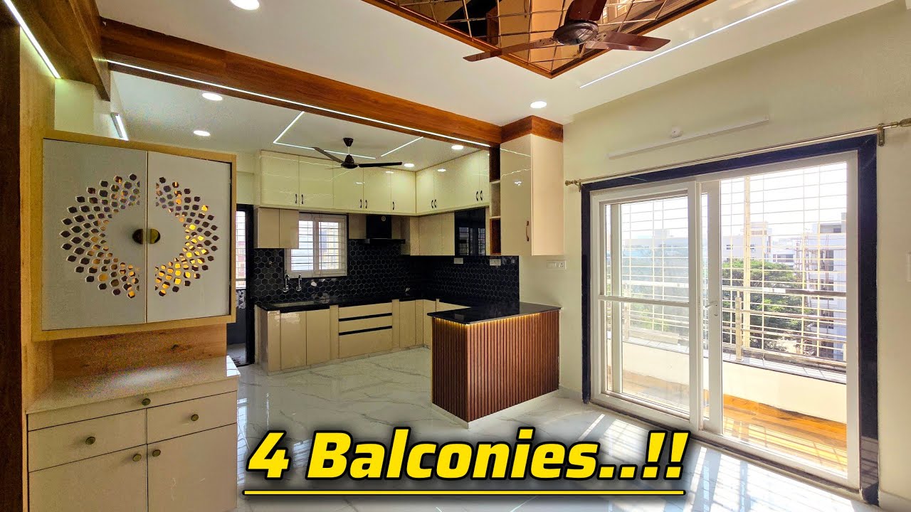 East Facing Fully Furnished 3 Bhk Flat For Sale || Near Hitech City || Hyderabad