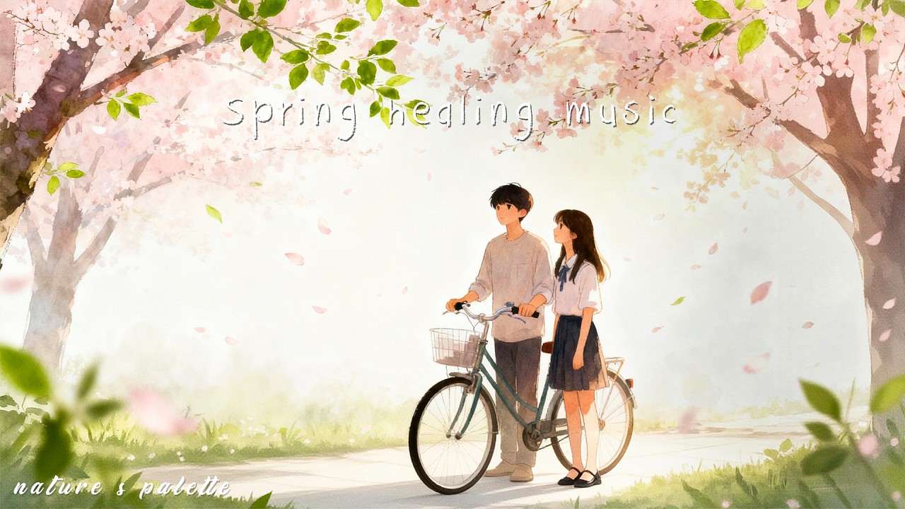 [Playlist] 봄을 담은 나의 정원 🌷 잔잔한 힐링 피아노 | 산뜻한 봄 감성 음악