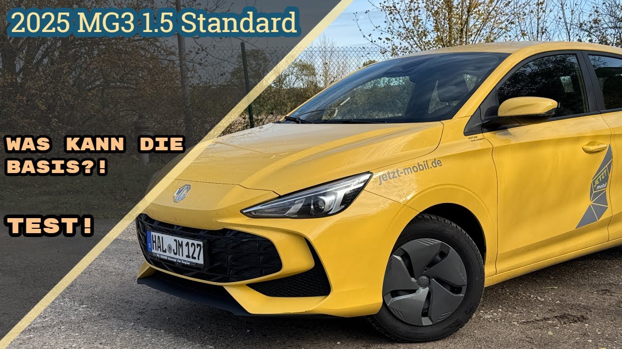Was taugt die BASIS des MG3? 2025 MG3 1.5 Standard Test! POV