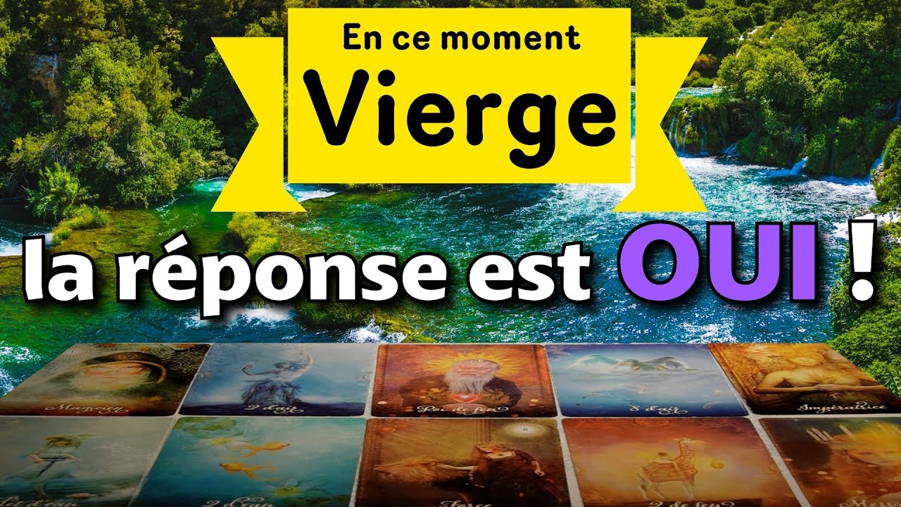 Vierge ~ la carte blanche ~ En ce moment