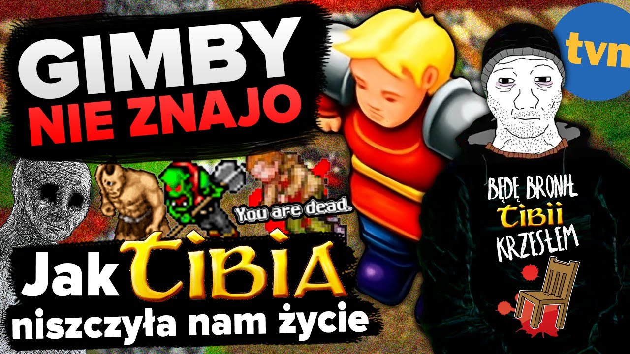 Jak gra TIBIA rujnowała dzieciństwo POLSKIM DZIECIOM! 💀 Reportaż z TVN miał racje?