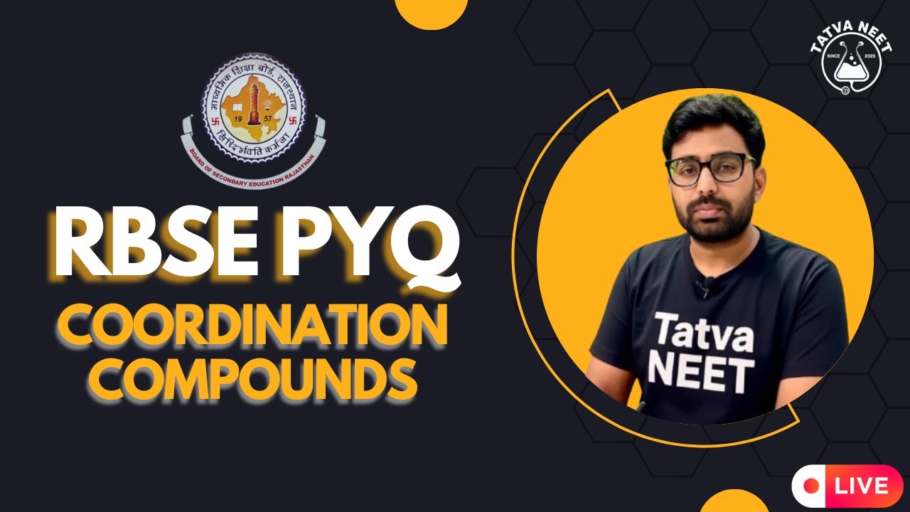 Coordination Compounds PYQs Class | Final Exam Chemistry | Hindi + English | Most Important