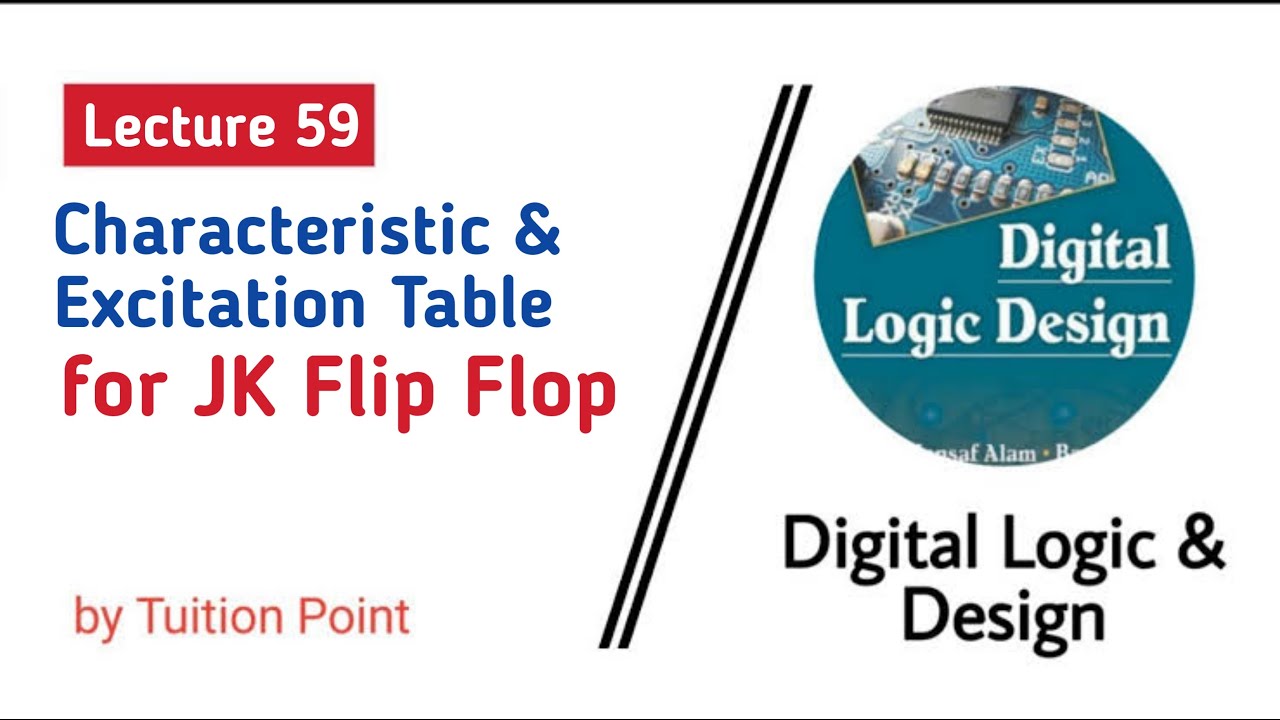 Characteristic and Excitation Table for JK Flip flop || Lecture 59 Digital Logic & Design