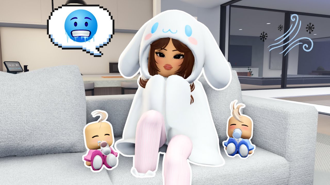 MOMMY MALAS MASAK KARNA DINGIN BANGET | ❄️ Berry Avenue Roblox Indonesia