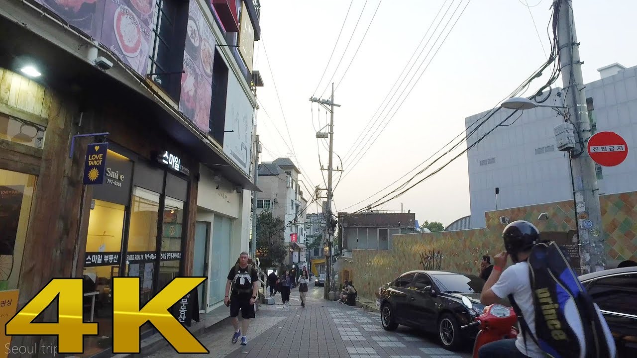 Seoul tour Itaewon2, Seoul Korean 4K