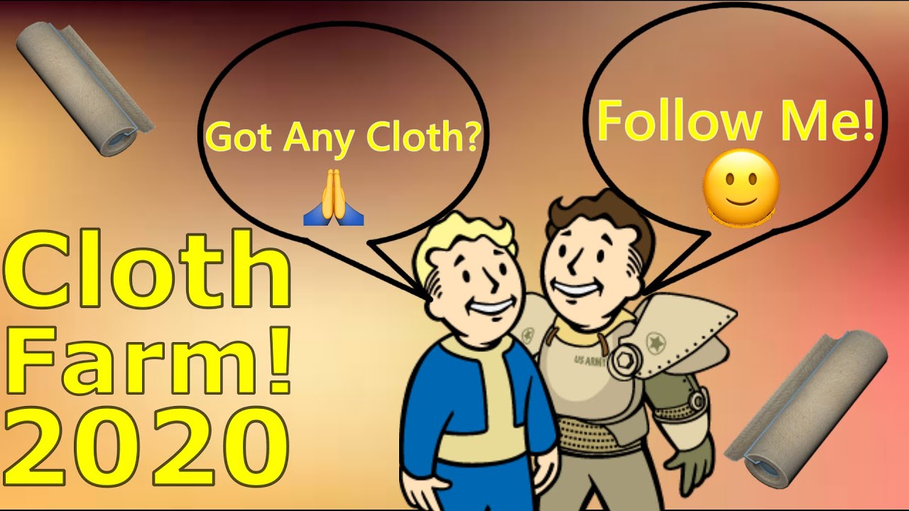 Fallout 76: Cloth Farm 2020