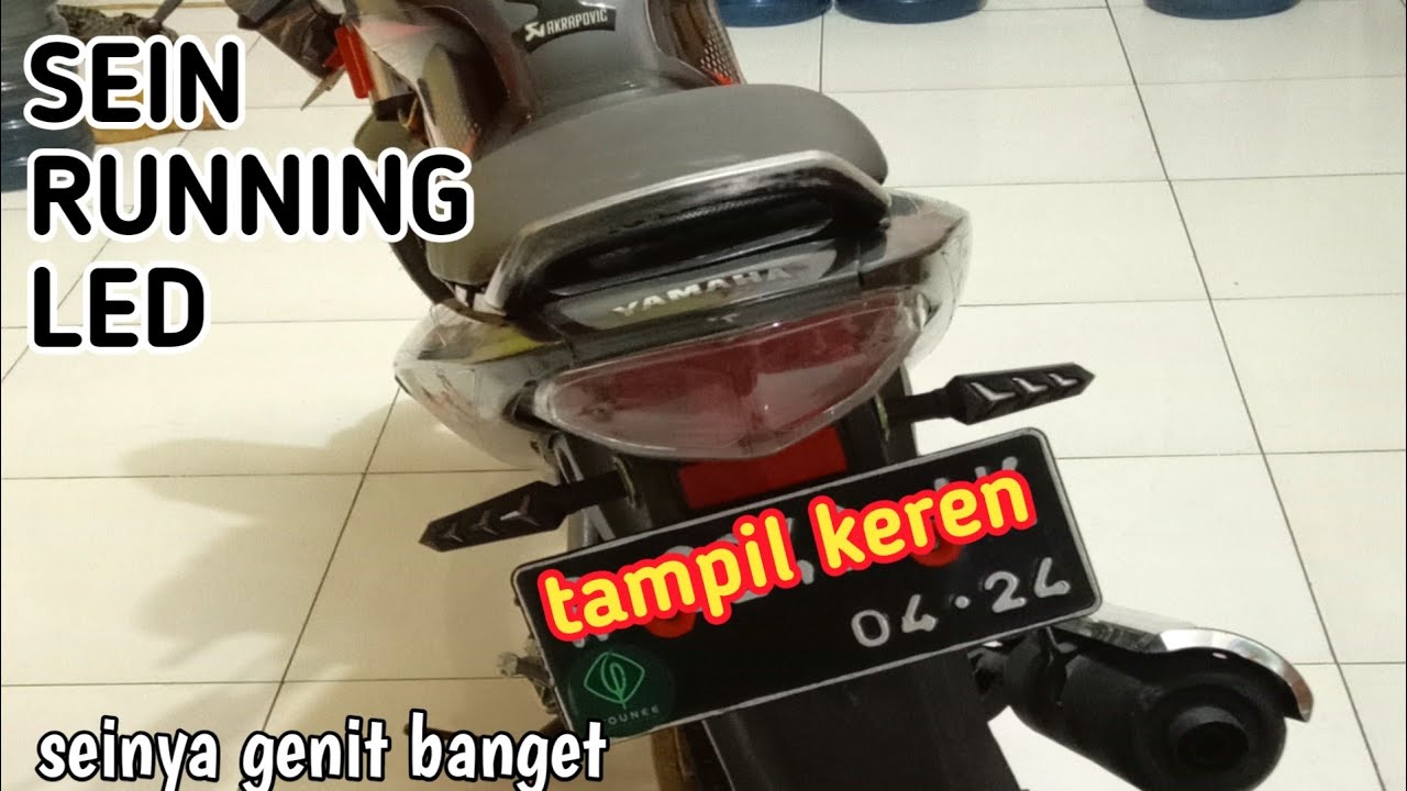 CARA PASANG SEIN RUNNING MOTOR VIXION ,SEIN LED motovlog Indonesia