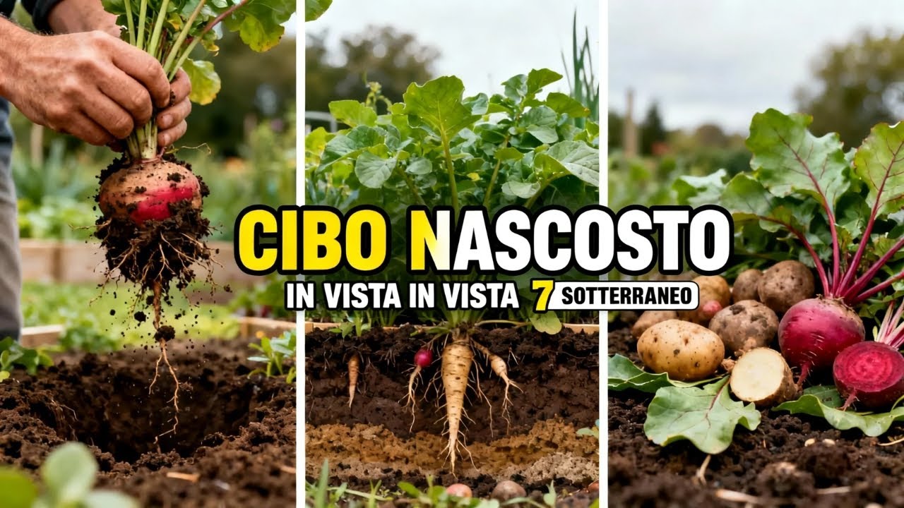 7 Cibi Sotterranei Nascosti in Bella Vista (L'Orto di Sopravvivenza Perfetto)