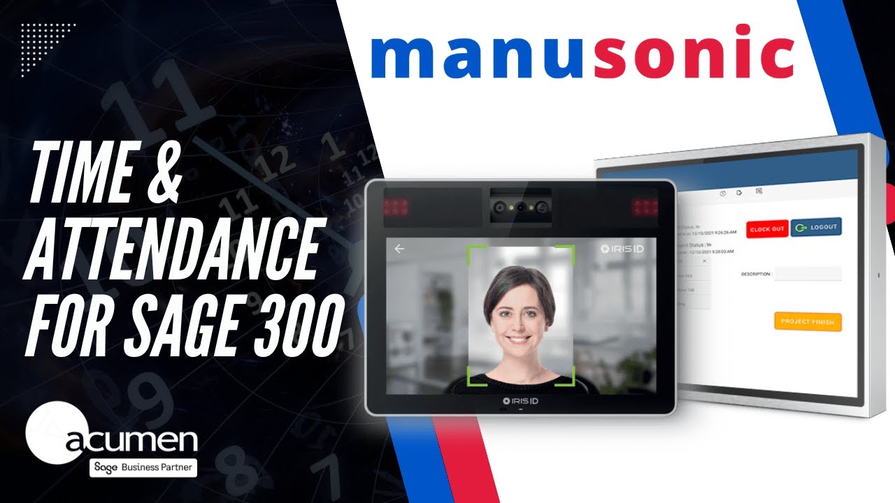 Time & Attendance for Sage 300 by Manusonic