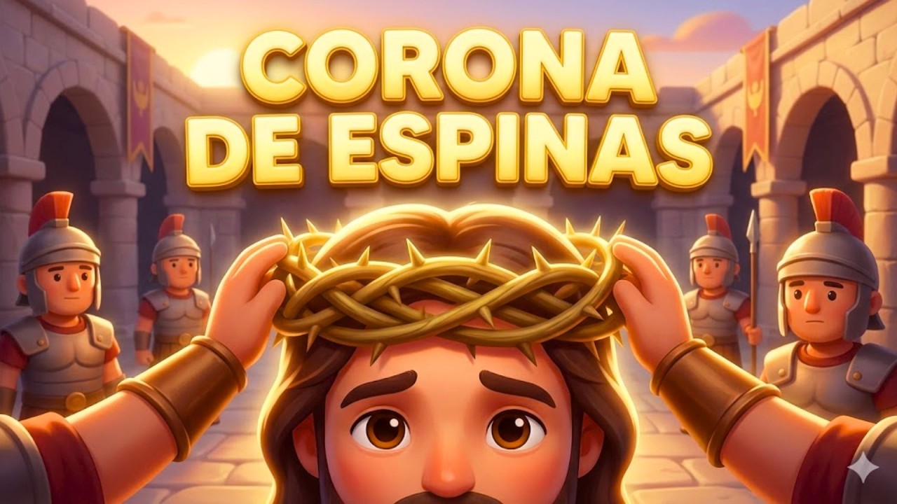 La CORONA de ESPINAS 👑 (ANIMADO PARA NIÑOS) | PequeFe