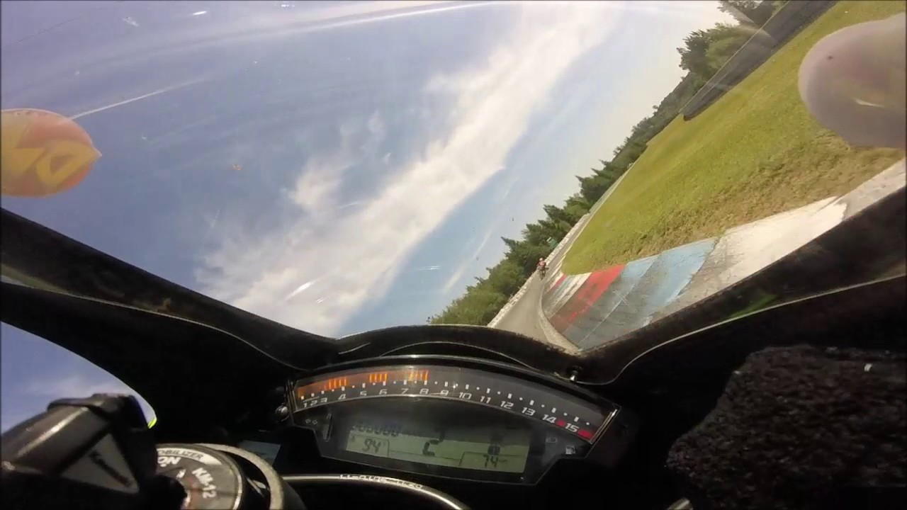 Brno onboard ZX10R fast lap