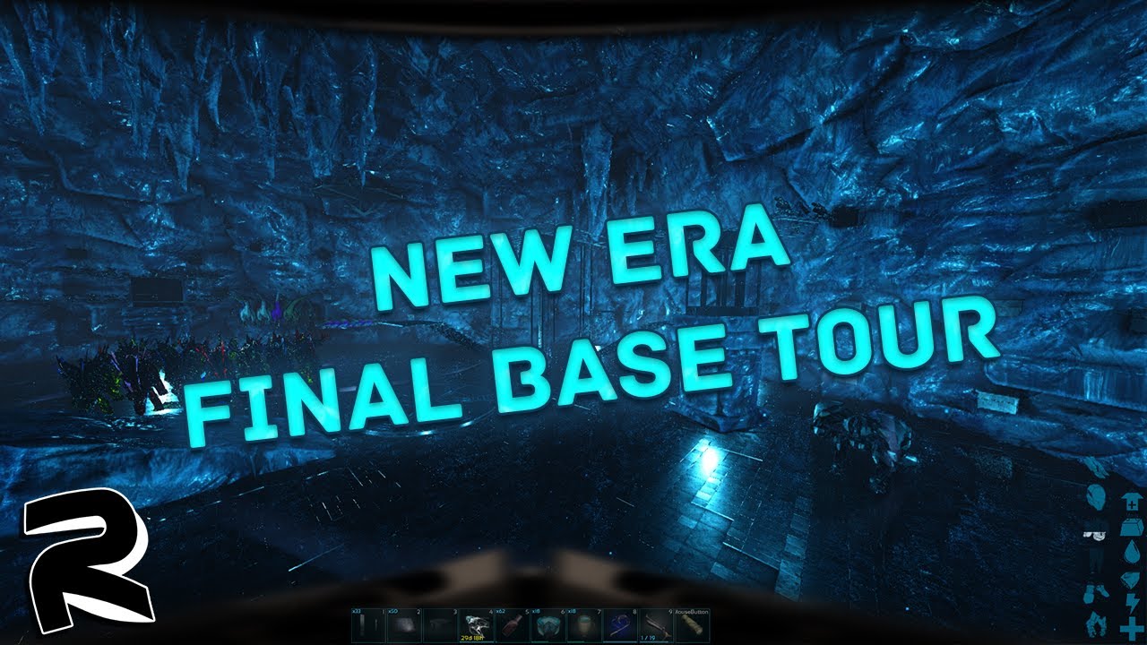 ARK Official Small Tribes PVP │ New Era │ Snow North Final Base Tour