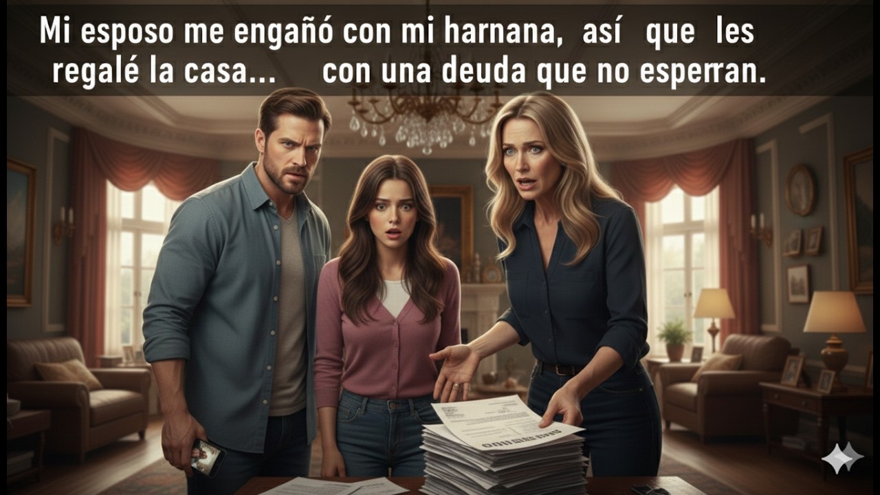 Mi esposo me engañó con mi hermana, así que les regalé la casa… con una deuda que no esperaban.