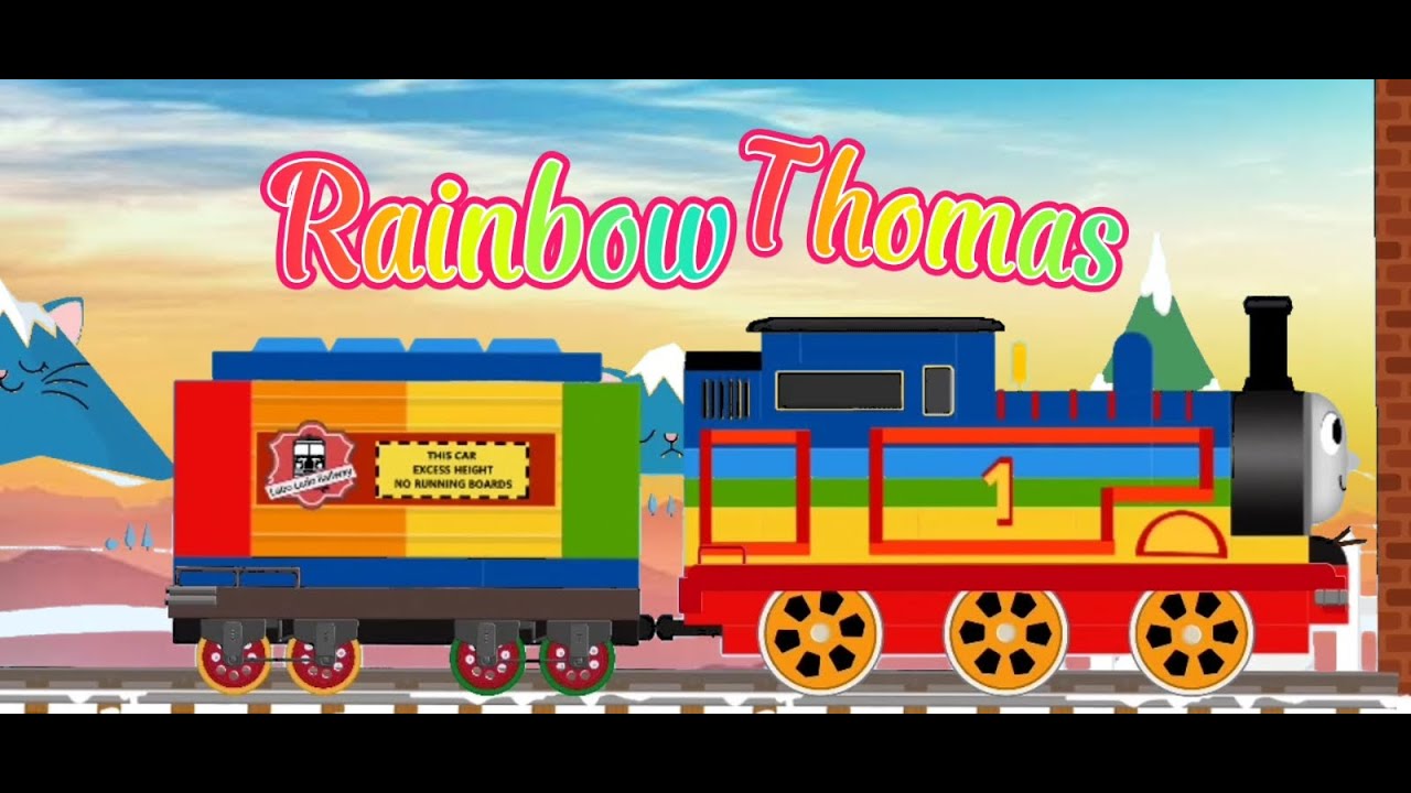 RAINBOW THOMAS The Tank Engine | LABO Brick TRAIN