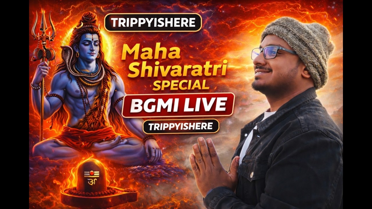 🌙 Shivaratri Special Night Stream | BGMI Clutch & Chill TrippyIsHere #22