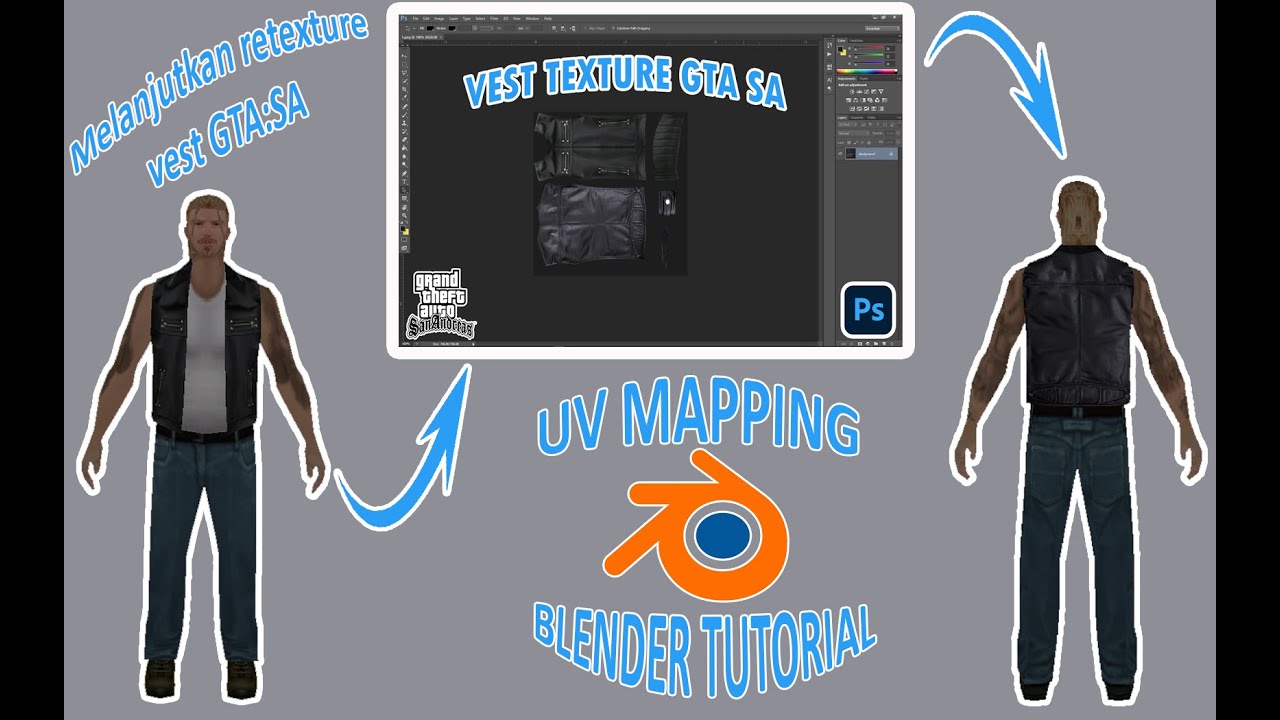 [TUTORIAL] UV Mapping Blender GTA:SA #4