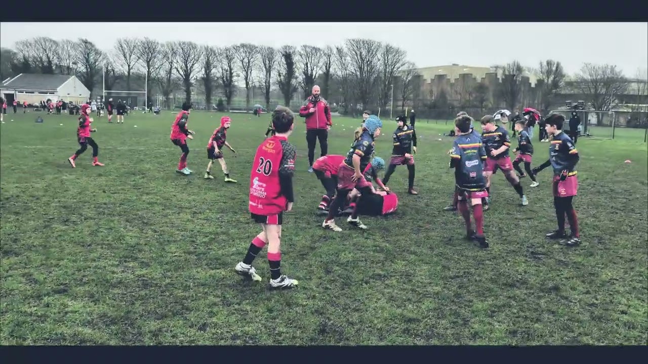 Llanelli Wanderers RFC U10s Vs Llangennech RFC U10s 