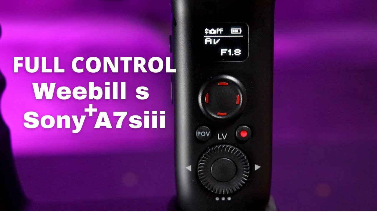 How to Connect the Weebill S to the Sony A7siii with FULL Camera Funtions
