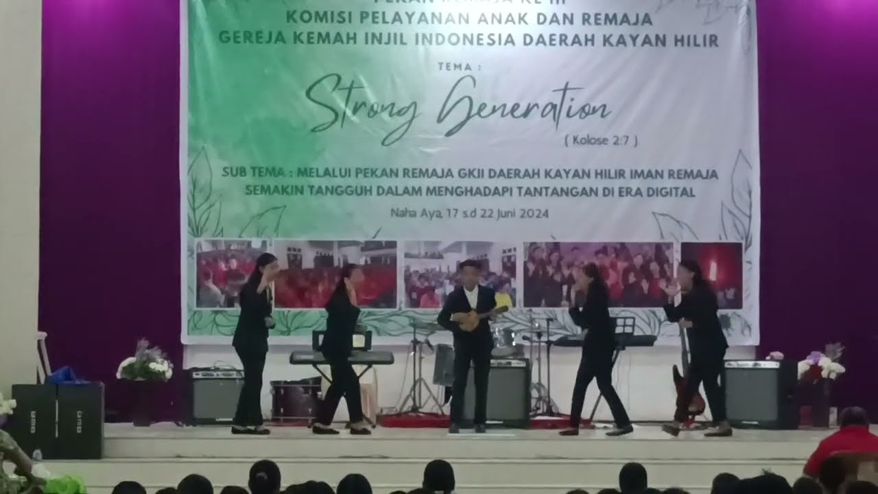 Hafalan Ayat dari Remaja GKII Tengkapak || Pekan Remaja ke III didesa Naha Aya