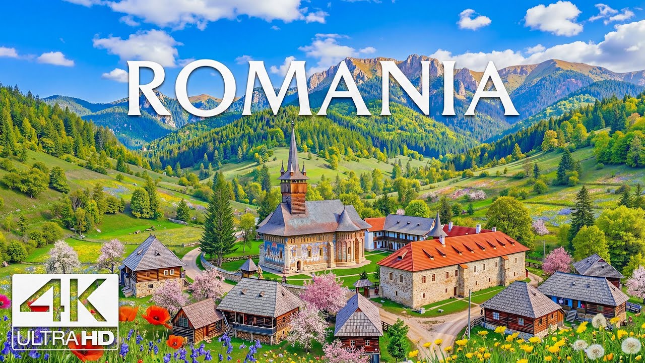 Romania 4K | Unreal Natural Beauty on Earth – Carpathian Peaks, Ancient Forests & Timeless Villages