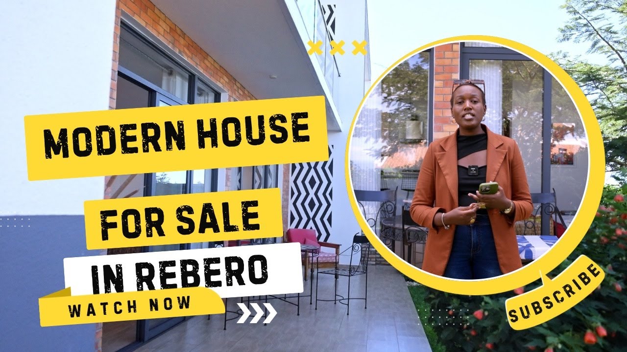 INVEST IN THIS BEAUTIFUL MODERN TOWNHOUSE FOR SALE IN REBERO, KIGALI