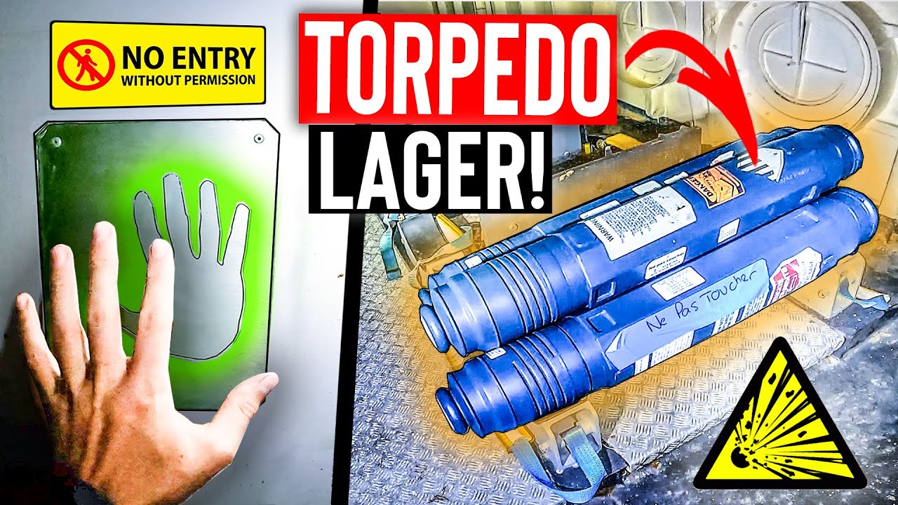 Wir seilen uns in TORPEDO-BUNKER!🪢| WAFFENKAMMER auf gigantischem KRIEGSSCHIFF gefunden!