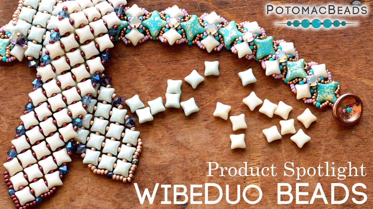 Product Spotlight by PotomacBeads -  WibeDuo Beads