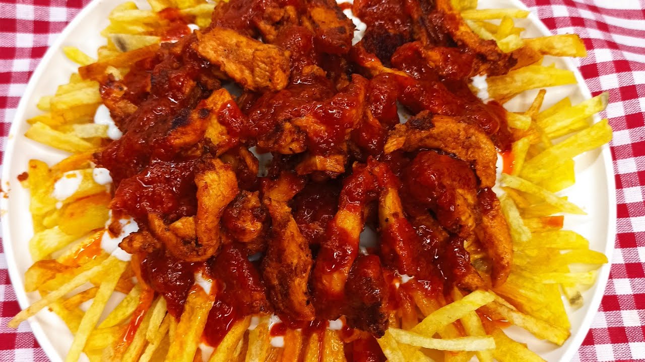 Tavuklu Çökertme Kebabı