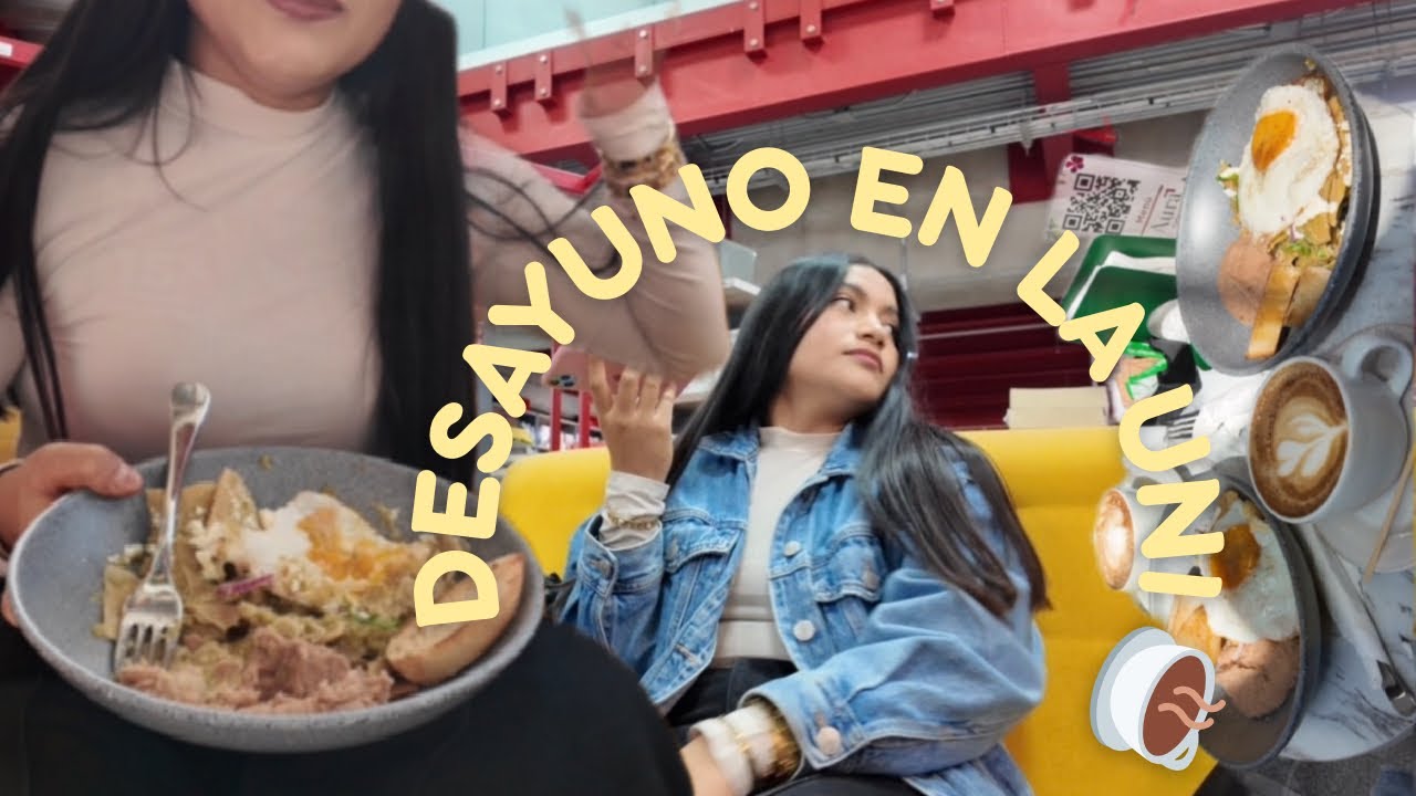SOBREVIVIENDO CON DESAYUNO DE LA UNI ☕️ 