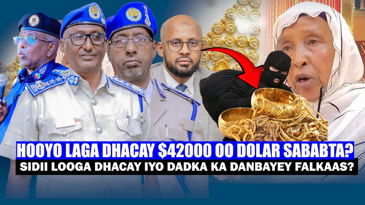 Xog Hooyo Laga dhacay Dahab Hargeisa & Cida ka danbaysa Dhaca oo Booliska sheegay Dadka loo Xidhay?