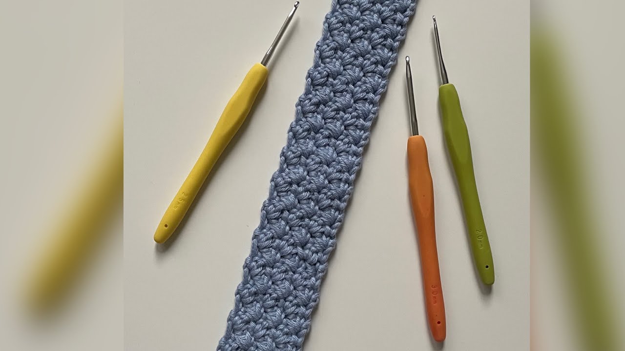 Crochet - Bag Strap/BagHandle - Suzette Stitch - One Raw Repeat Pattern