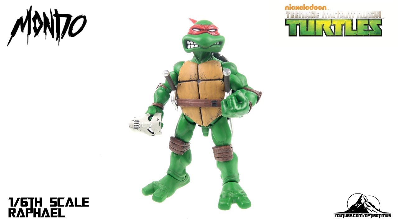 Optibotimus Reviews: Mondo Teenage Mutant Ninja Turtles 1/6th Scale RAPHAEL