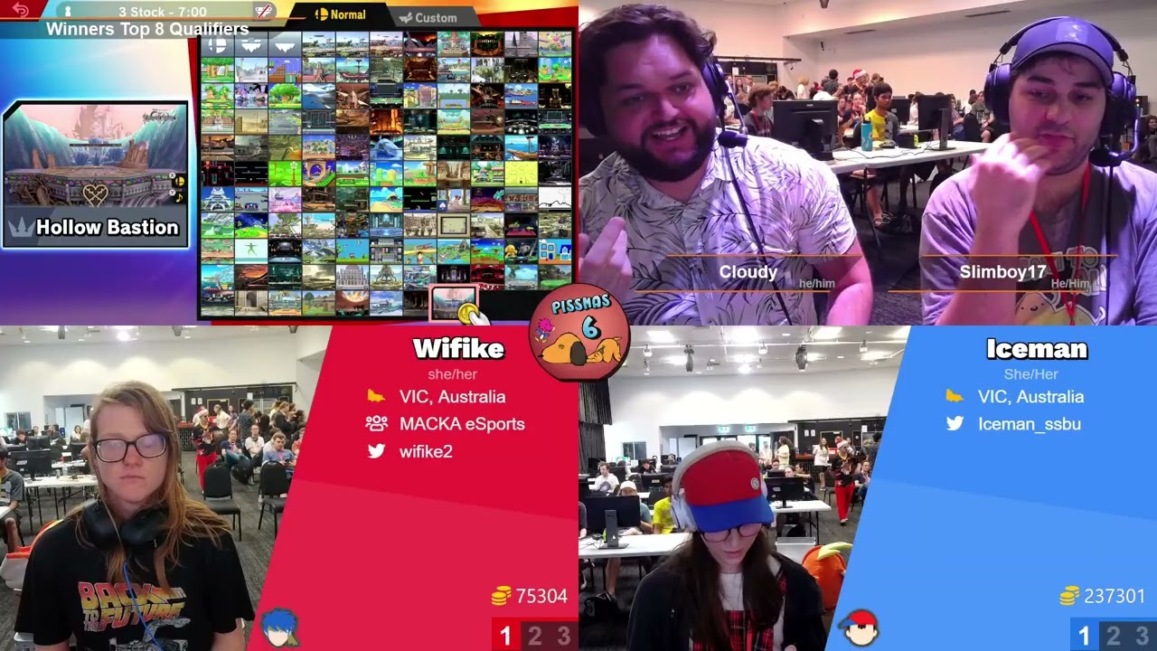 Pissmas6: Wifike vs Iceman (Winners Top 8 Qualifiers)