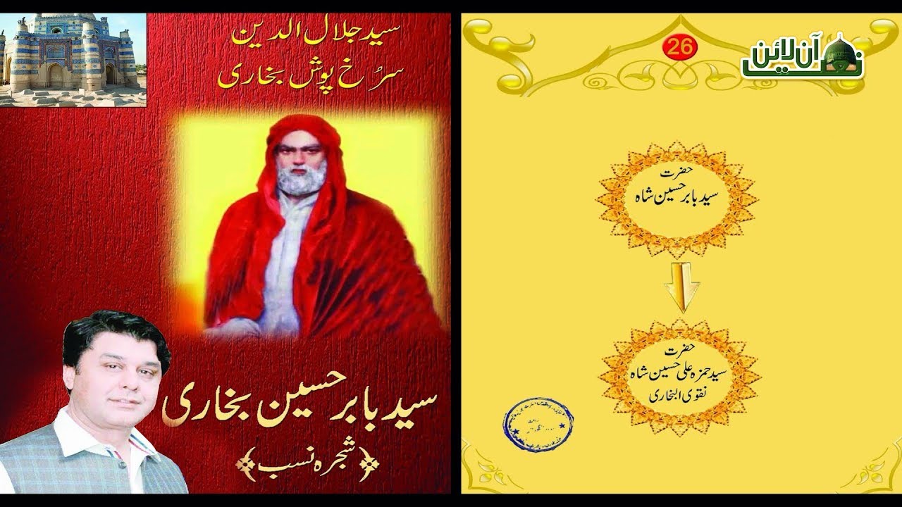 Shajra Syed Baber Husain Shah Bukhari - Saleem Khyal Qadri - Ye Wohi Noor Ha