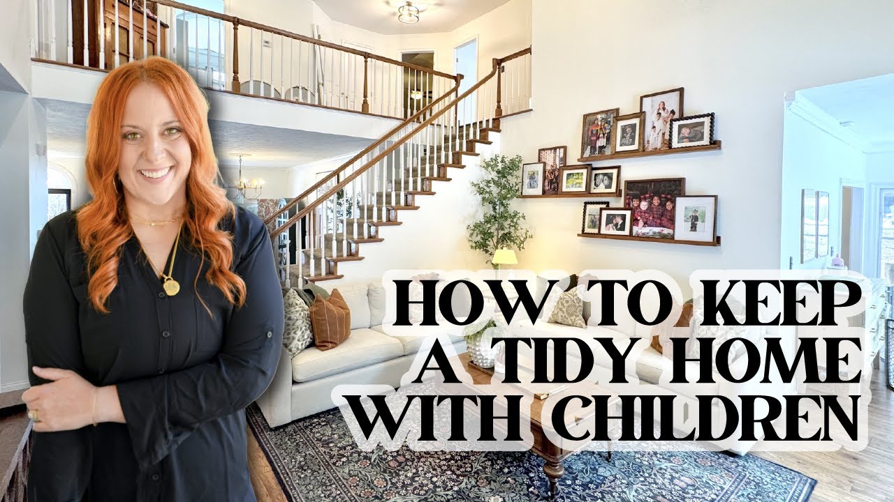 How To Keep Your Home Tidy With Kids!🧹