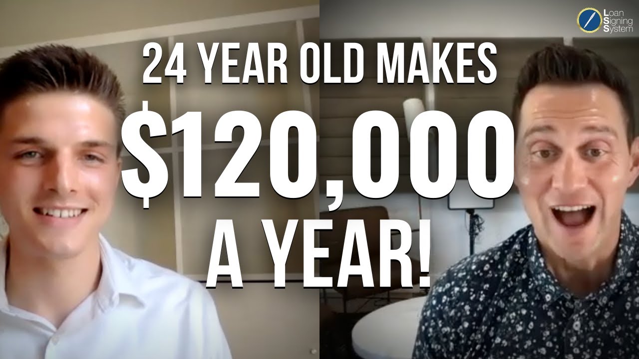 Learn how Schulyer made $120,000 in a year as a notary signing agent at only 24 years old! (Arizona)