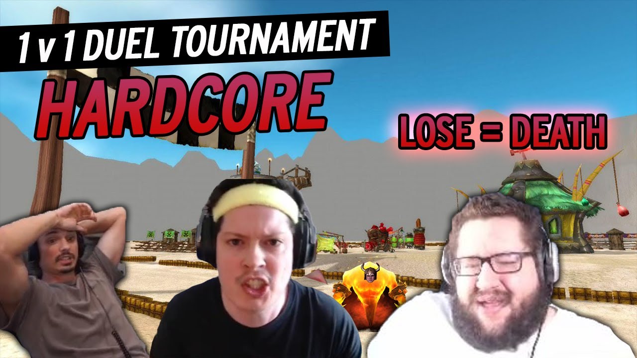 HARDCORE DUEL TOURNAMENT TO THE DEATH!!!  | Bean WoW Hardcore Classic