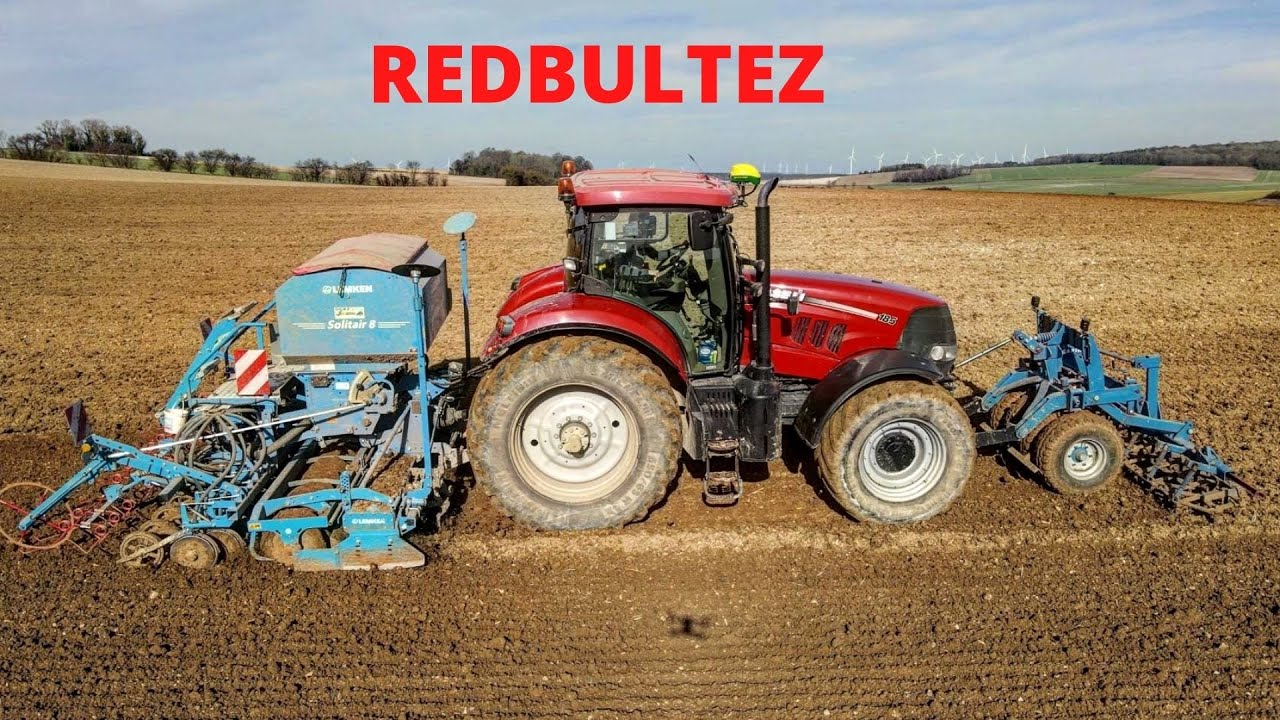 Semi de printemps 2021 / NH T7.235 / Puma 185 [GoPro]