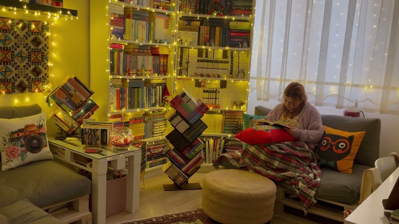 Read With Me | 1 Saat Kitap Okuma | Cozy Reading Time 📚☕️