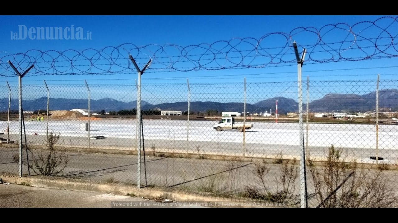 Aeroporto di Salerno in costruzione