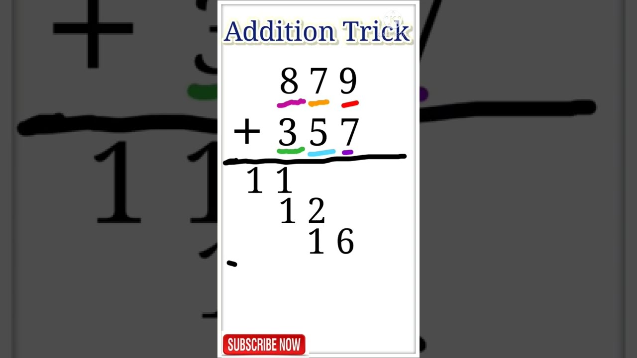 Addition Trick in vedic maths | addition tricks in vedic maths in hindi | Fast Learn