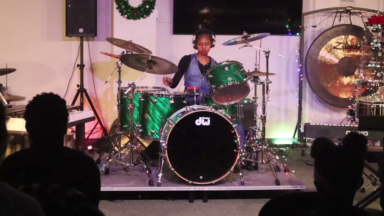 DW Holiday Drum Bash - Judiann Moore - I'm Not The Only One - Sam Smith