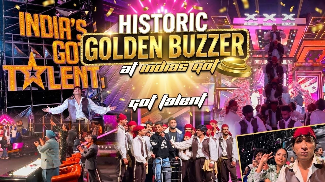 WE MADE HISTORY on India’s Got Talent Semi-Final 🇮🇳😭🔥  |VLOG | #sonytv #indiagotlatent #youtubevideo