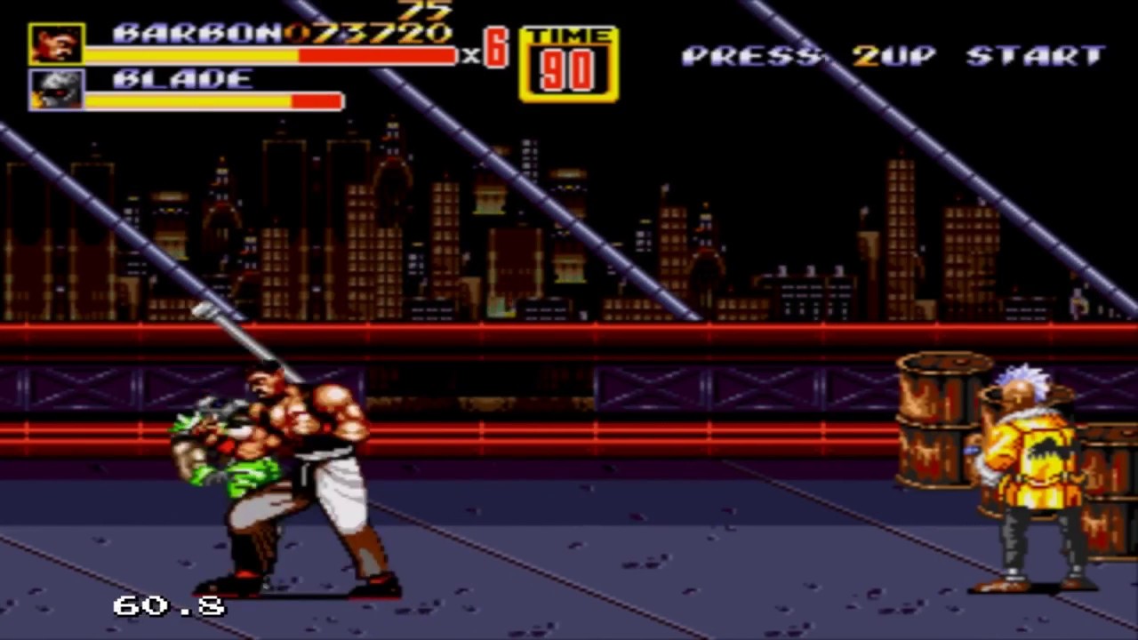 Streets of Rage 2 bosses hack (Barbon)