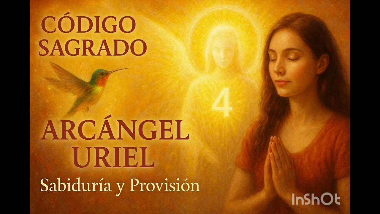 Activa la Sabiduría y Provisión Divina con el Código Sagrado 4 del Arcángel Uriel | Viernes